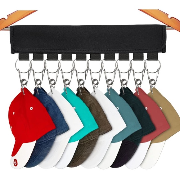 Hat Organizer for Baseball Caps Storage - 10 clips - 1 Pack *NEW*